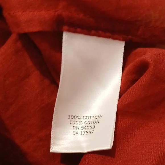 Banana Republic Rust Blouse - Picture 9 of 10